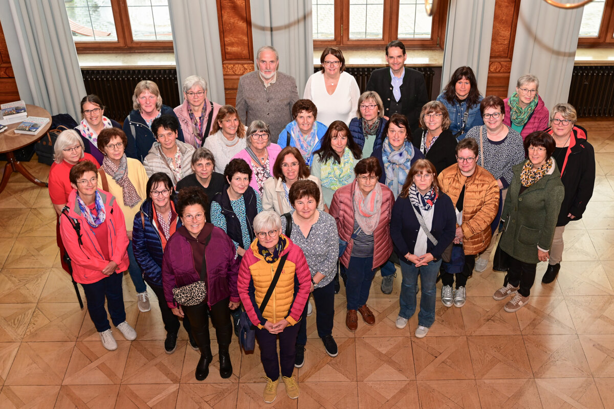 Empfang der Landfrauen im Historischen Sitzungssaal