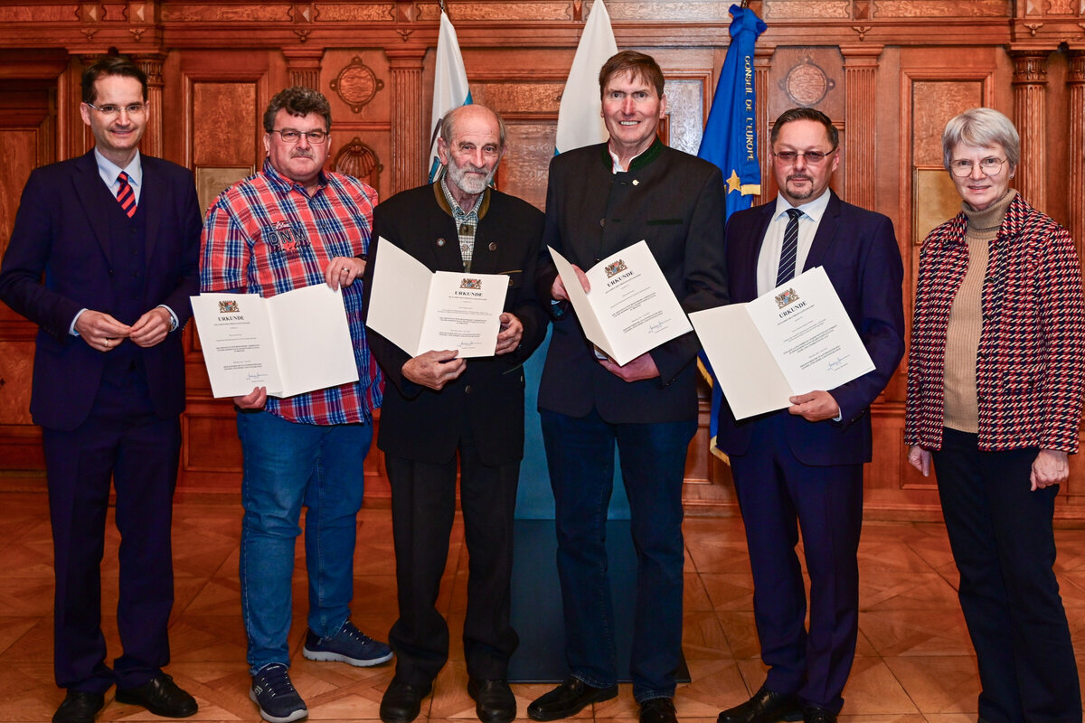 Auszeichnung langjähriger Kommunalpolitiker 